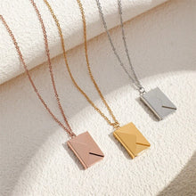 Load image into Gallery viewer, Love Letter Envelope Necklace