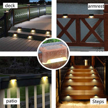 Load image into Gallery viewer, Solar Step Lights